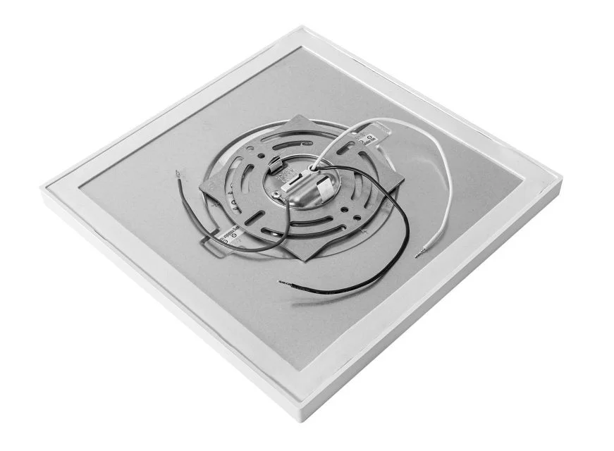 9" Square LED Surface Mount Downlight | 18W | Color Select 2700 / 3000 / 3500 / 4000 / 5000K | 120V ...