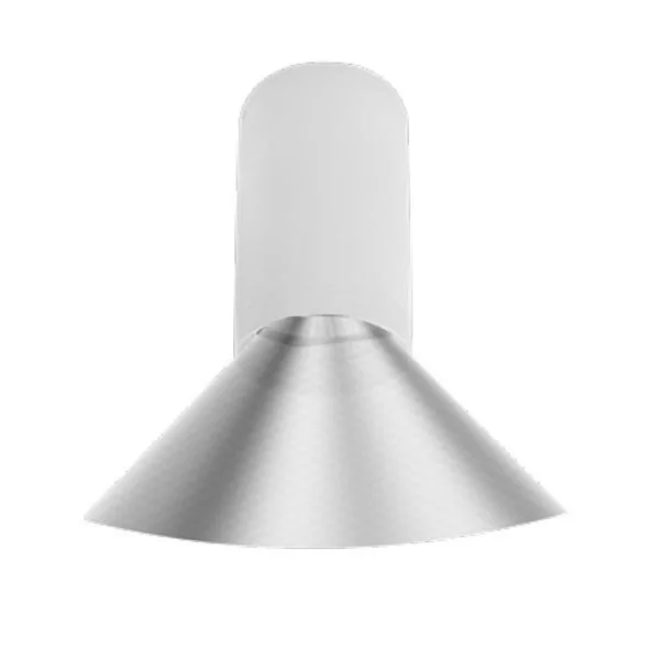 4INX10IN RGBW 15W Cylinder Lights, Damp Locations, White