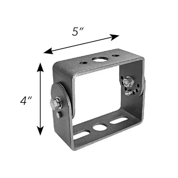 Adjustable U-shaped Yoke Mount with Wire/Connector