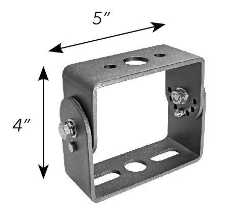 Adjustable U-shaped Yoke Mount with Wire/Connector - view 2
