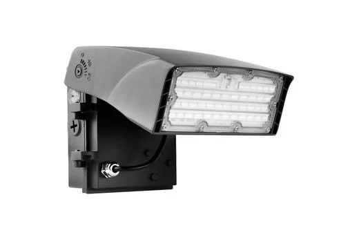 Adjustable Wallpack, 15W, CCT Selectable 3000K-4000K-5000K, Photocell Enable/Disable, Motion Sensor