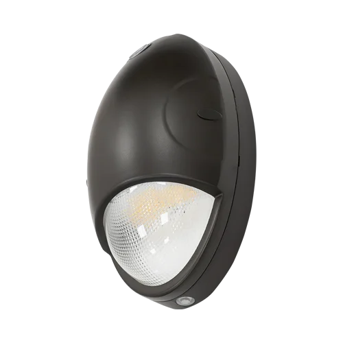 AEL Architectural LED AC/Emergency Light, Bronze, 3000K|4000K|5000K, Emergency Battery, Photocell