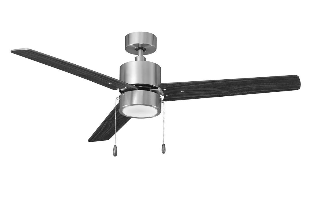 Aldea III 52" Ceiling Fan, Integrated LED, 15W, 3000K, 90 CRI, Oil Rubbed Bronze/Walnut, 120V