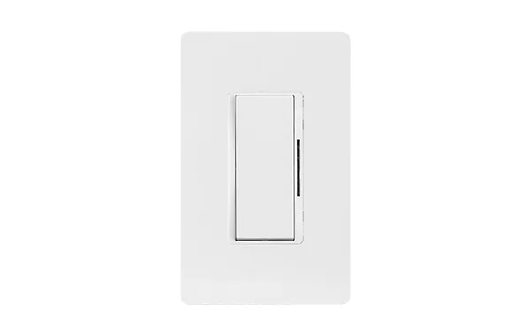 AleoBlue Wireless AC Powered Wall-Box Dimmer Single-Rocker Switch, Bluetooth, Generation 2