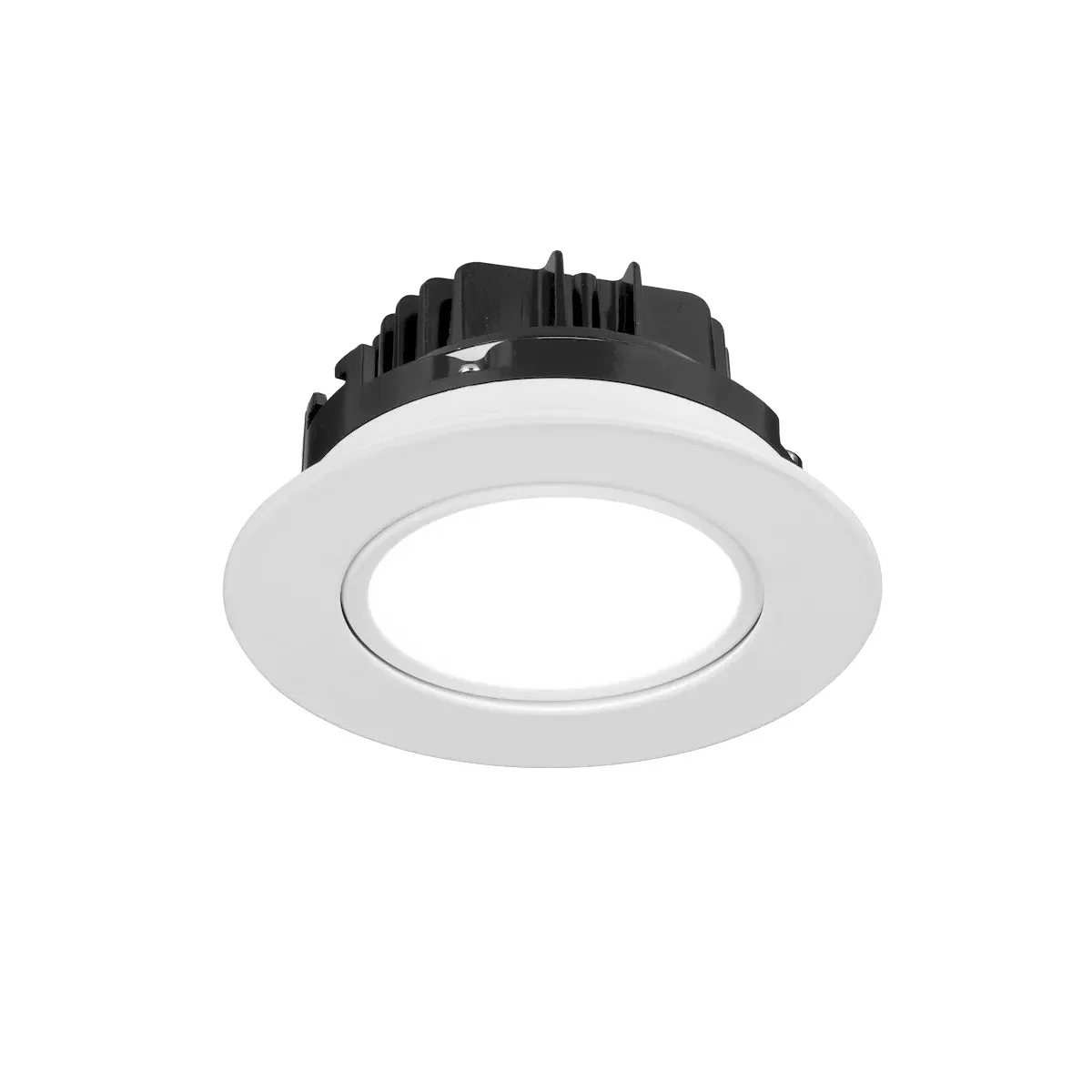 American Lighting DIP 360 Gimbal Downlight, 4", 14W, 120V, 5CCT, White