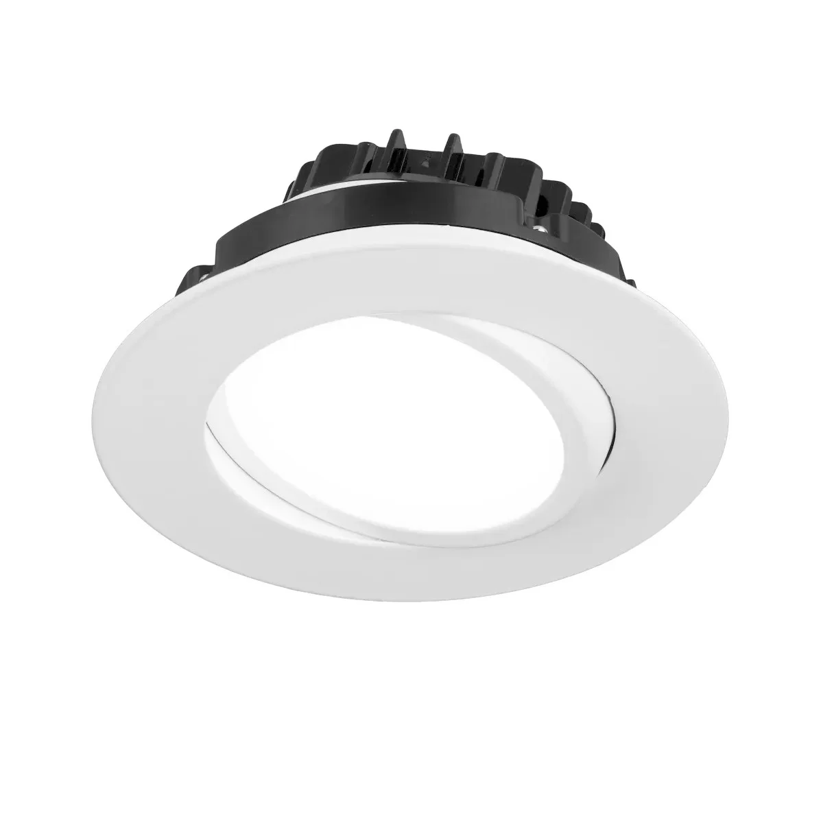 American Lighting DIP 360 Gimbal Downlight, 6", White Finish, 120V, 5CCT, 90 CRI - view 3