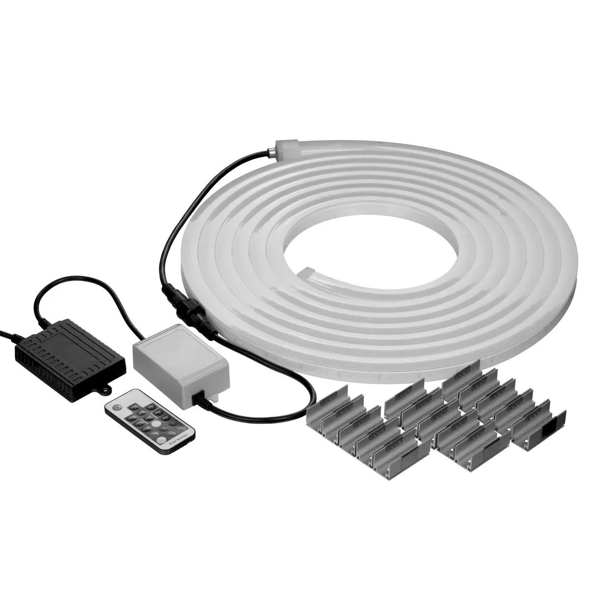 American Lighting NeonFlex Lateral Bend RGBW Kit, 12V, 20ft, IP67