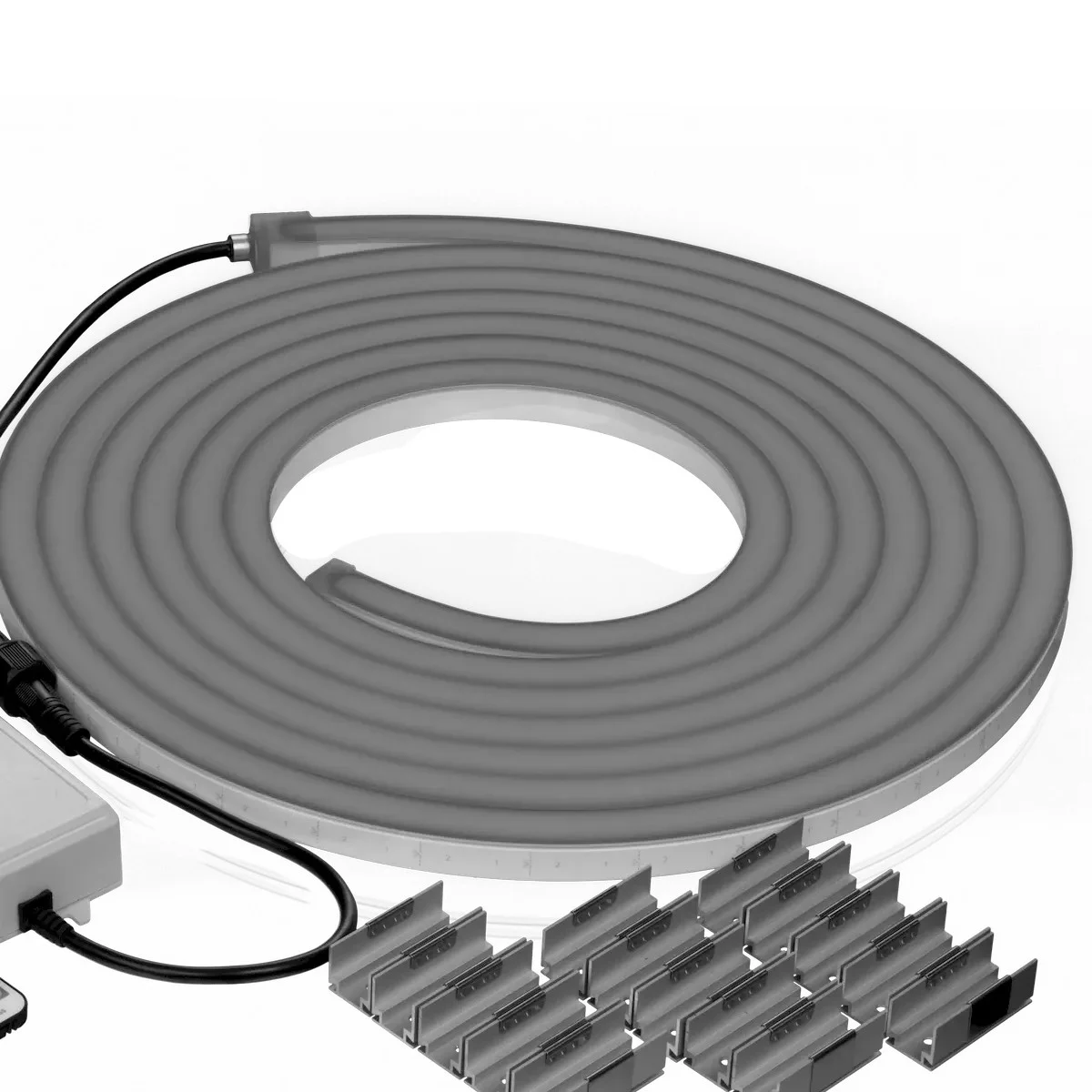 American Lighting NeonFlex Lateral Bend RGBW Kit, 12V, 20ft, IP67 - view 2