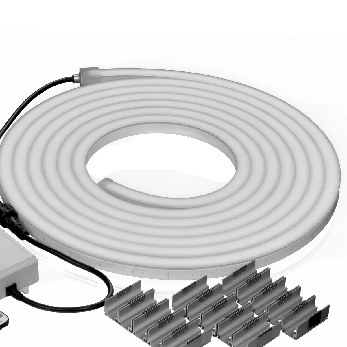 American Lighting NeonFlex Lateral Bend RGBW Kit, 12V, 20ft, IP67 - view 5
