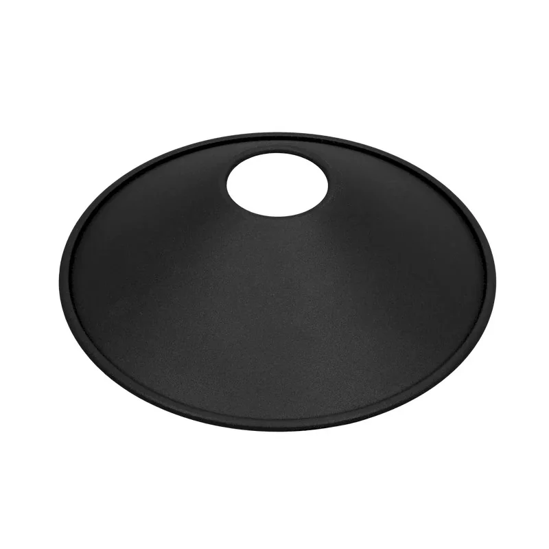 American Lighting PLX-DLXLSSHADE-ACCSRY-6, 6in Diameter Shade, Black Exterior, White Interior, for LS2-MS & LS2-MNS L...