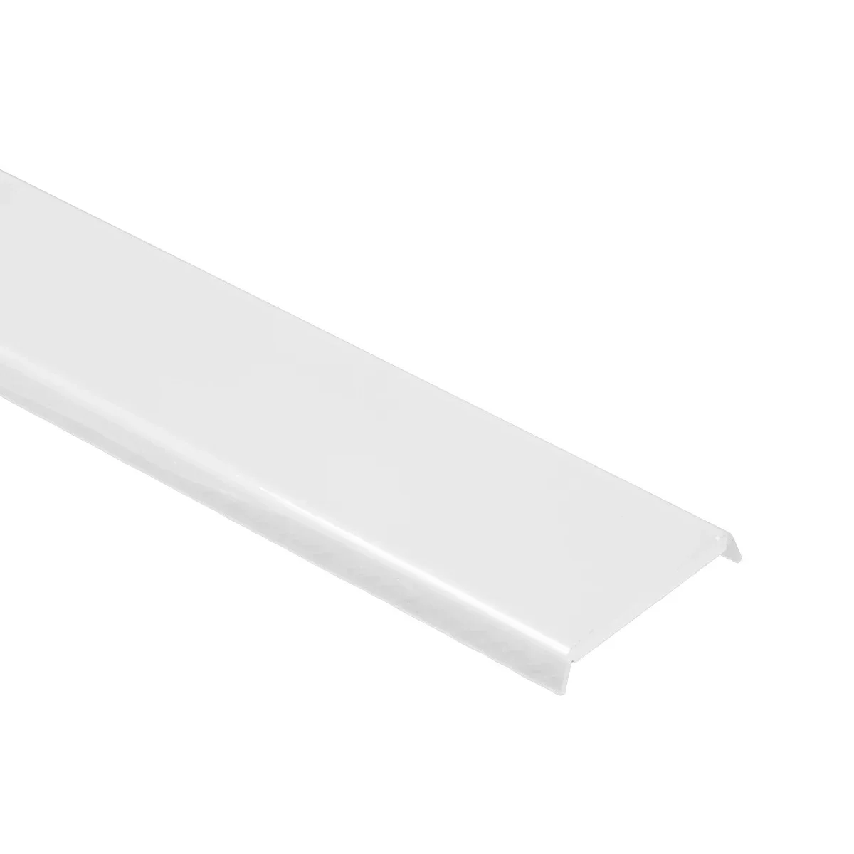 American Lighting PLX-EXTSLOT-LENS-2M, Premium Extrusion Invisible Slot, Mini Flange Slot, Standard Flange Slot, Poly...
