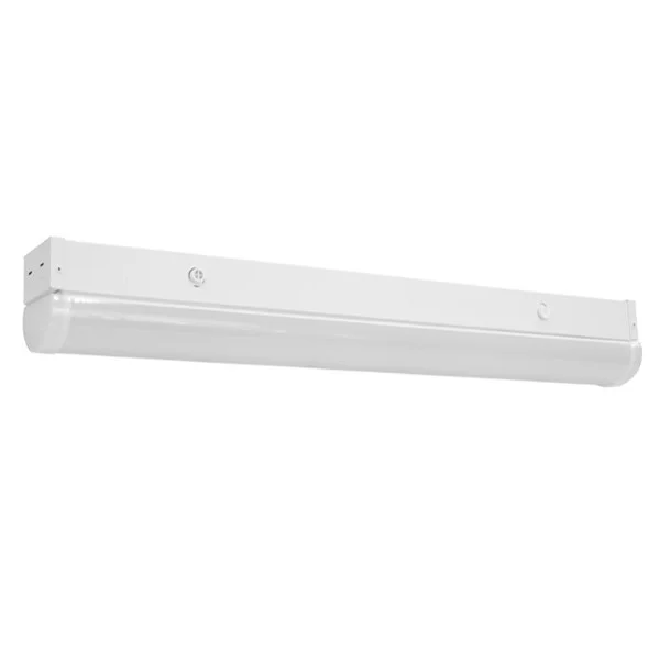 Anniston 2’ Linear Strip Light, 3" Wide, White Finish, 3 Selectable Wattages, 3 Selectable CCT Modes