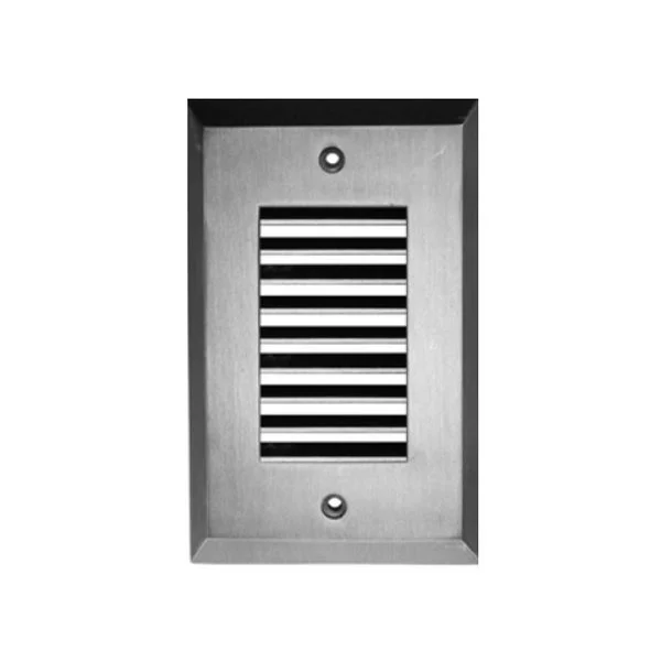Antique Bronze Artisan Aluminum Face Plates, Louver Vertical