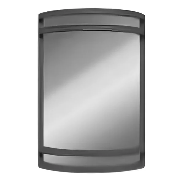APP OR RC Outdoor/Indoor LED Decorative Wall Sconce, 7" Wide, 15W, 980LM, 5CCT and RGB, Black