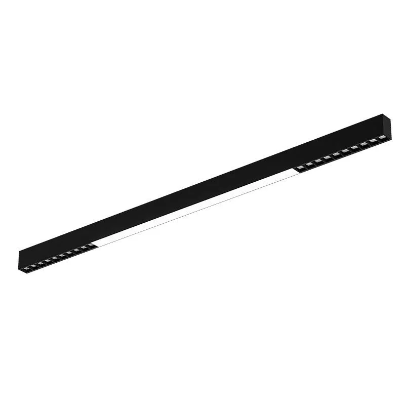 Architectural 2” Optic & Combined-Distribution Linear, 6FT, 60W, Multi-Color Temperature, Custom Dimming, Black Body