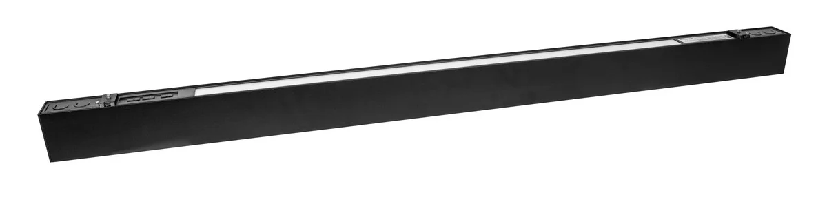 Architectural 4' LED Strip, Direct/Indirect Light, CCT and Power Selectable, 50W, 6100 Lumens, Dimmable, Black, White