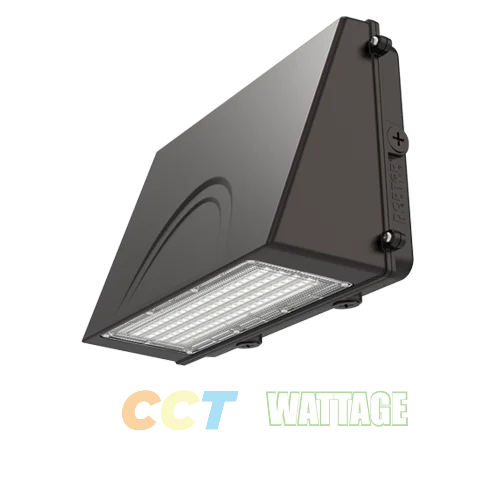 Architectural Full Cut-Off Wall Pack Luminaire High Wattage, Three Color Temperatures