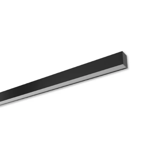48" Architectural Linkable Linear LED, 3 CCT Selectable, 3 Wattage Selectable, Black Finish, Up/Down Light