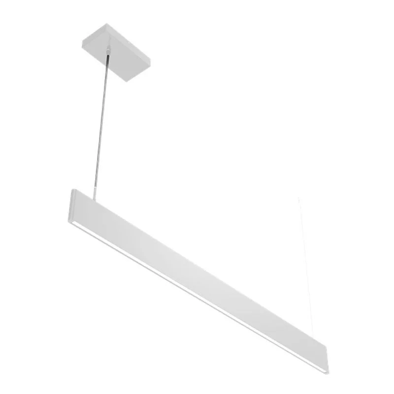 Architectural Slim Up & Down Linear Light, 8FT, Power & CCT Selectable, Black/White - view 2