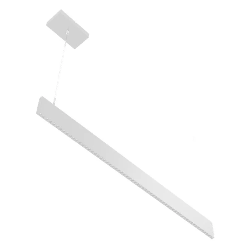 Architectural Slim Up & Down Linear Light, 4Ft. 20W-29W Power & CCT Selectable, Black/White Finish, ...