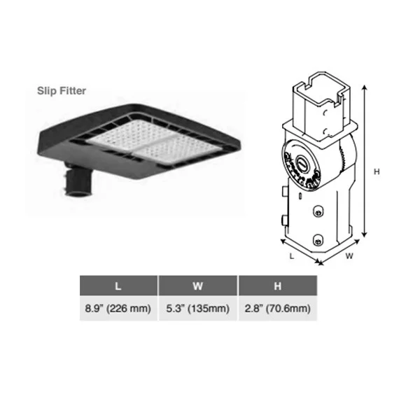 Area Light, Adjustable Slip-Fitter Mounting Accessory, G3 - view 2