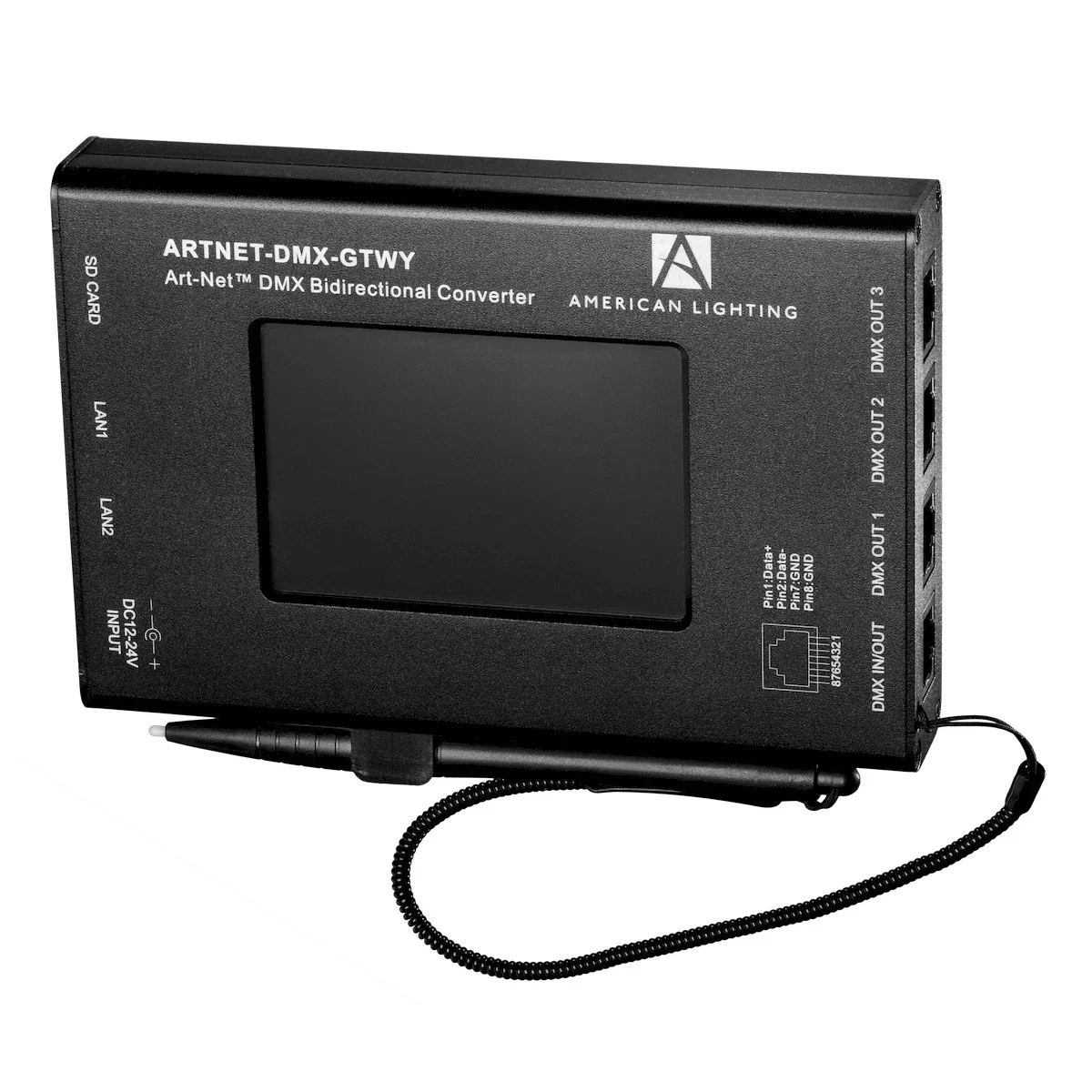 Art-Net DMX Gateway, Surface Mount, DMX512, DMX512-A, Art-Net