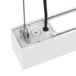 ATG Electronics Huron G4 LIFI 4FT, 50W/40W/35W/30W/25W Selectable, CCT/Power/Distribution Selectable...