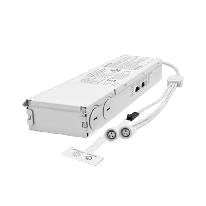 ATG Emergency Backup Driver for Remote J-Box Downlight, 24W Max Adaptive Power, 3.5W Emergency Power, 120-347V, Triac...