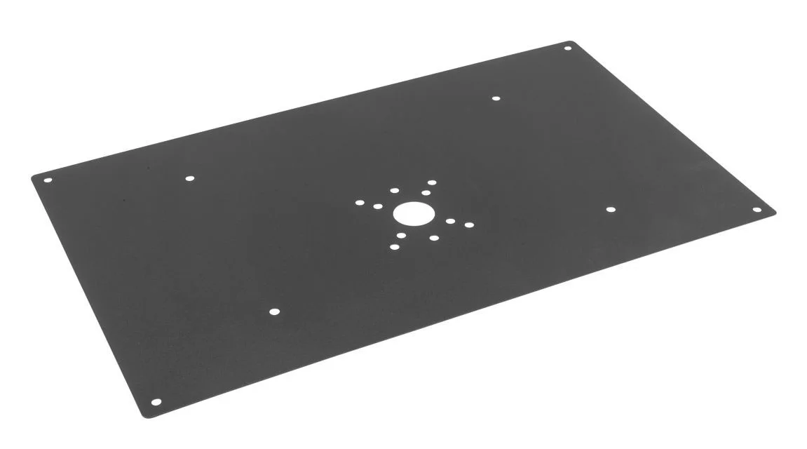 Back Plate for Medium Size Wallpacks, Covers Legacy Style Large HID Housing Dimensions. Standard Bronze Color - view 2