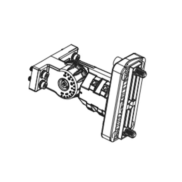 Best Lighting MPALSR Adjustable Arm Mount, Round and Square Poles