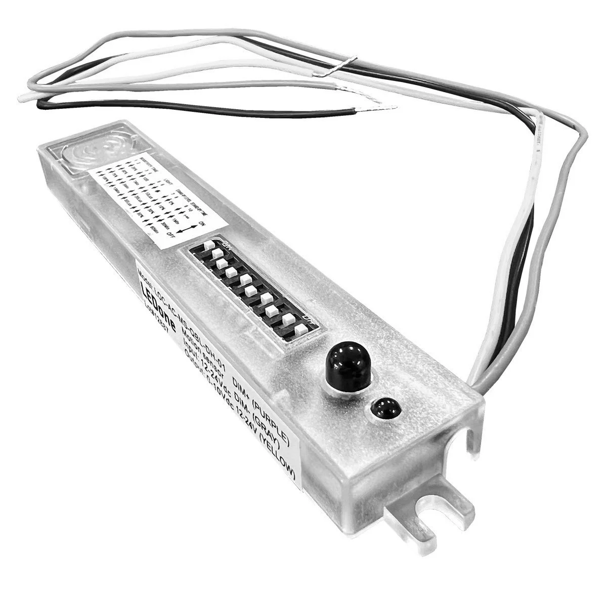 Bi-level Daylight Harvesting Microwave Sensor, Adjustable Control, Quick Ballast Load, Dimming High - view 2