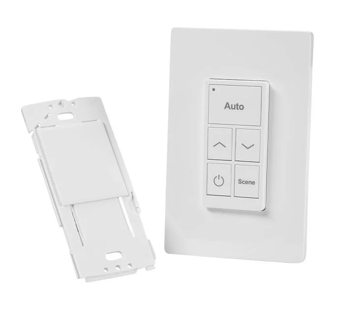 Bluetooth Mesh Wireless Battery Keypad Switch for Smartloop System. Single Gang Wall Box Size. Uses 1x CR2032 Battery