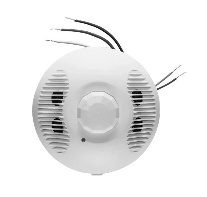 Bluetooth mesh wireless ceiling sensor for SmartLoop system with integrated PIR and Ultrasonic technologies. Junction bo