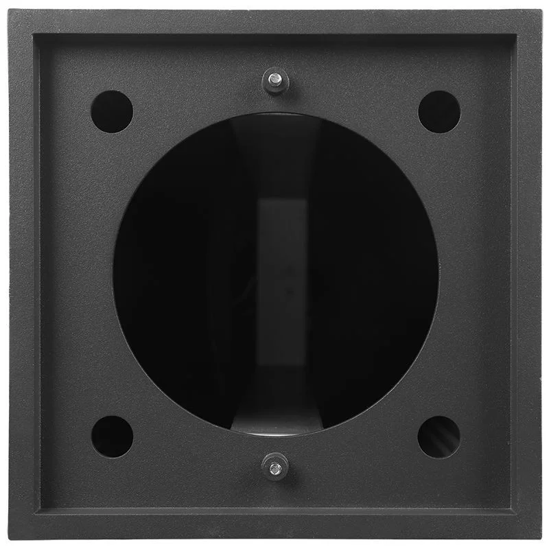 Bollard 42in Square Flat Top Louver Clear Lens Adj. 12-22W 30/40/50K, Bronz - view 2