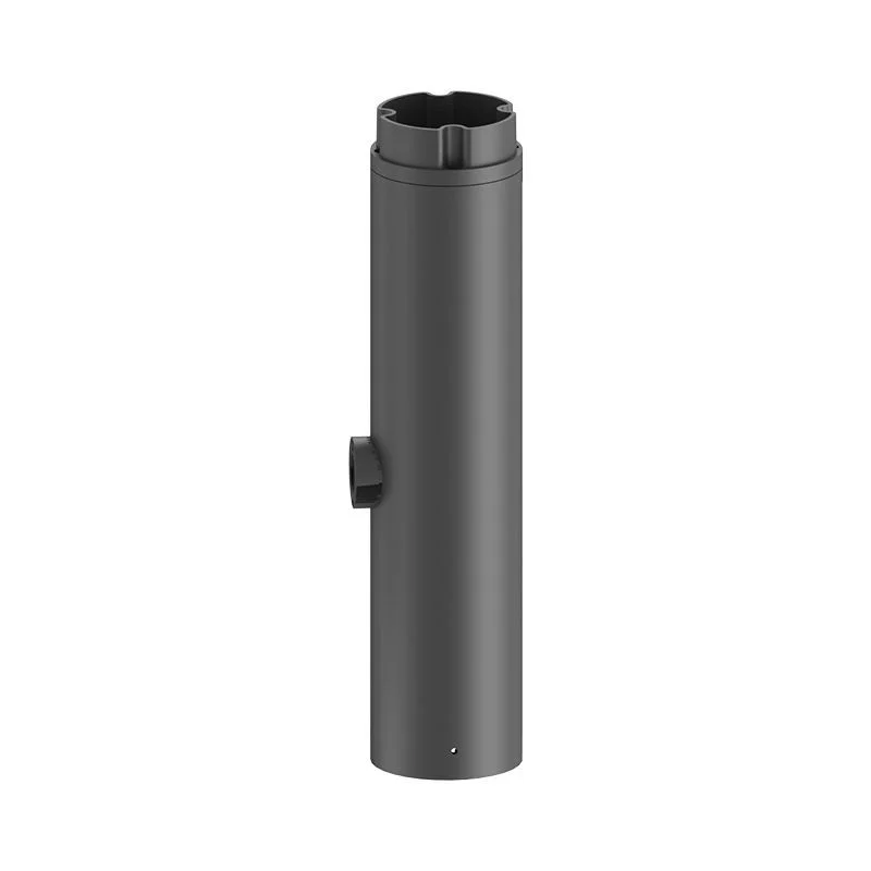 Bollard Pole System Single Lamp Holder Section 1Ft. with 1/2" Hub