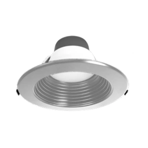 4-Inch Commercial Recessed Light, Brushed Nickel Trim and Ring Set