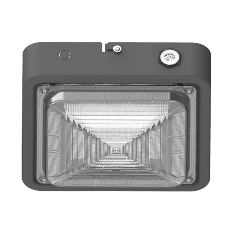 Builder Series Indoor Sq Canopy Light Selectable 10/20/30W 30/40/50K, Brz