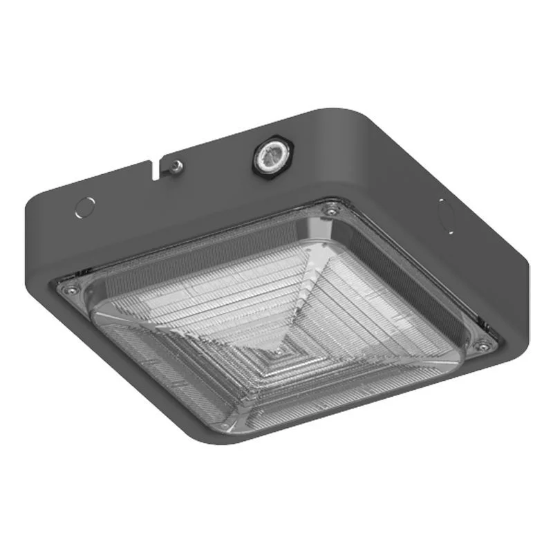 Builder Series Indoor Sq Canopy Light Selectable 10/20/30W 30/40/50K, Brz - view 2