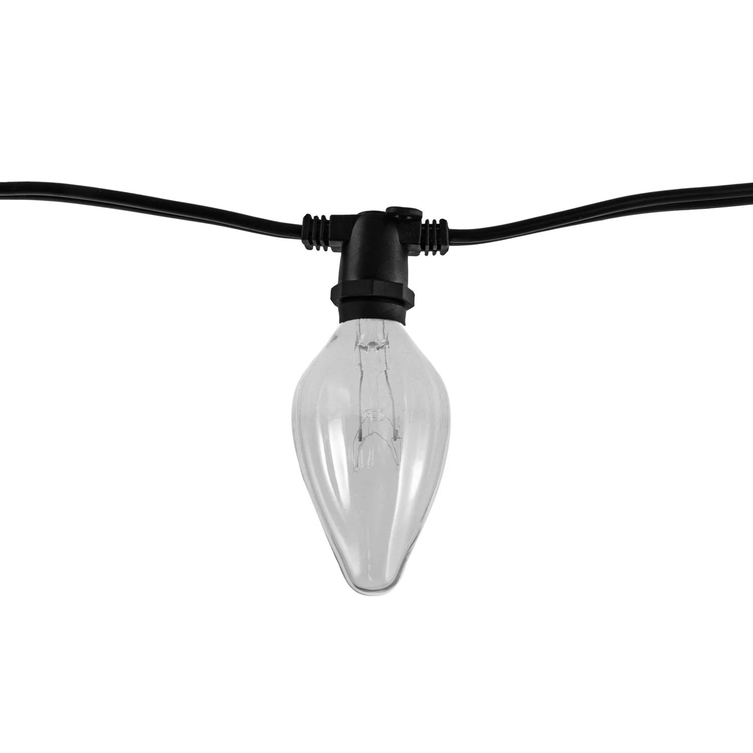 Bulbrite 14-Foot String Light Kit With Amber Fiesta F10 Incandescent Lamps Included