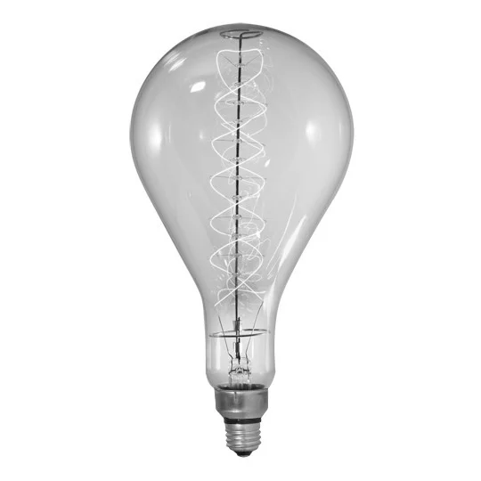 Bulbrite Incandescent 60 W Ps56 Nostalgic Spiral Light Bulb With An Antique Finish And Medium Screw (E26) Base, 2200K...