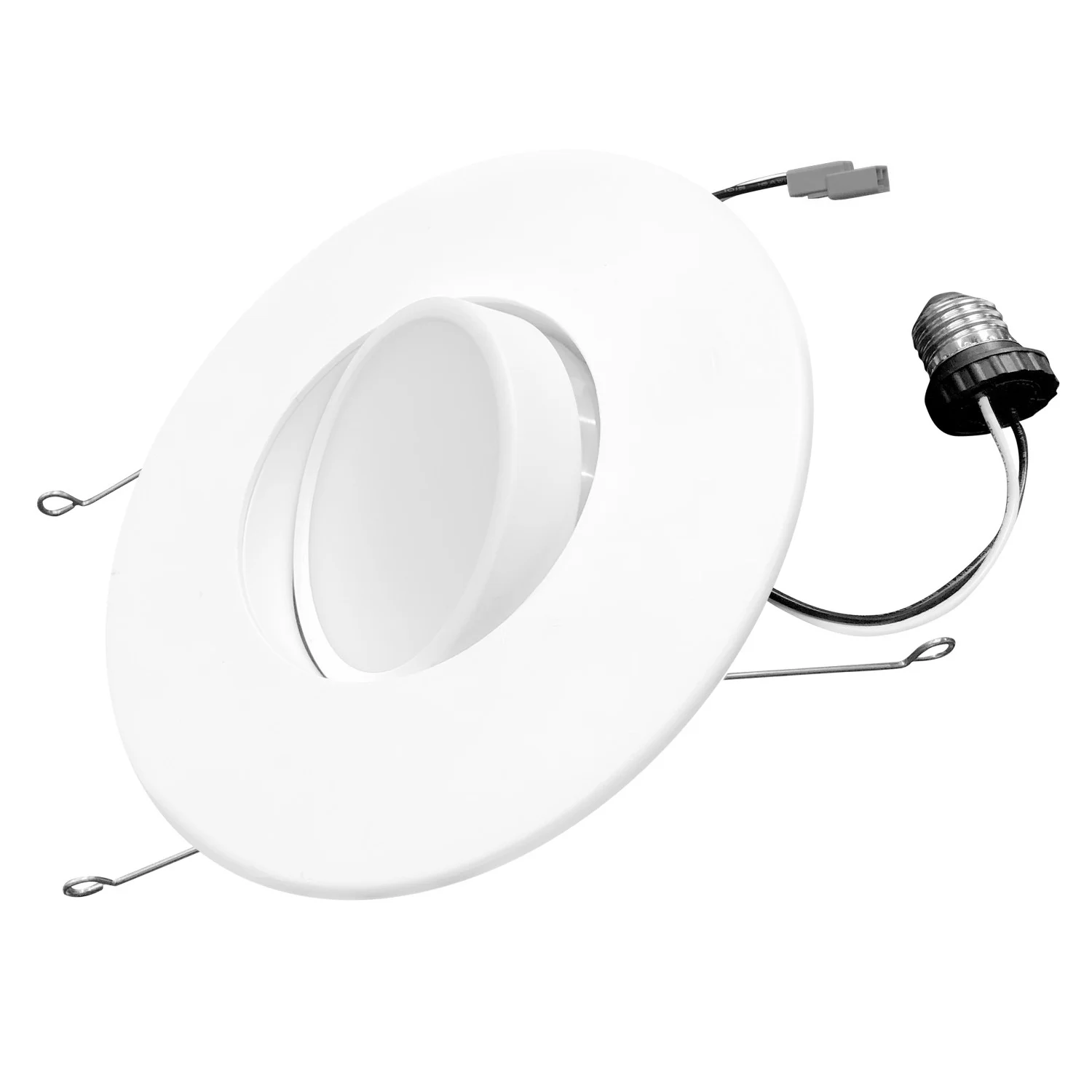 Bulbrite LED 14 W Downlight Fixture With A White Finish