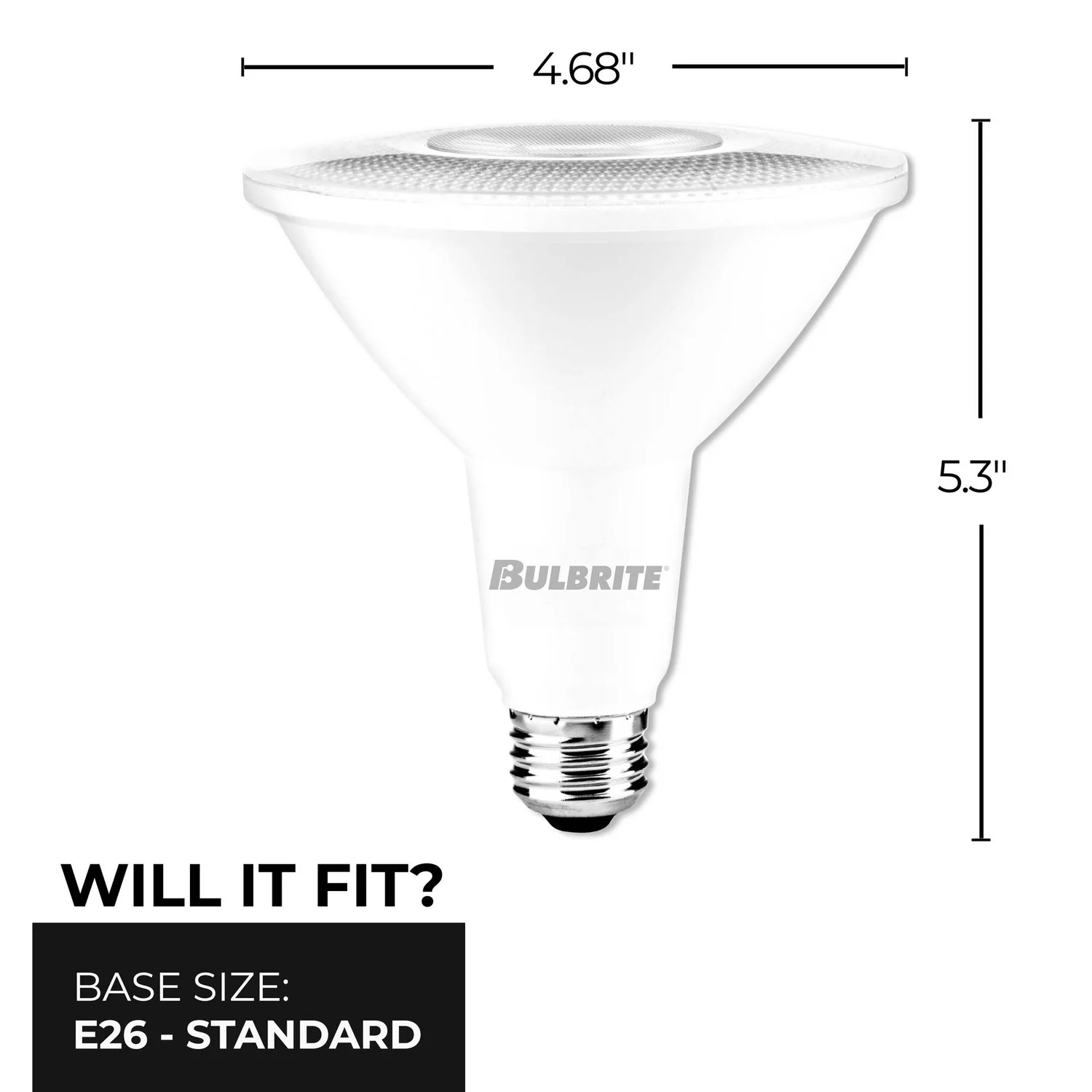 Bulbrite LED 15 W Par38 Light Bulb With Medium Screw (E26) Base - view 5