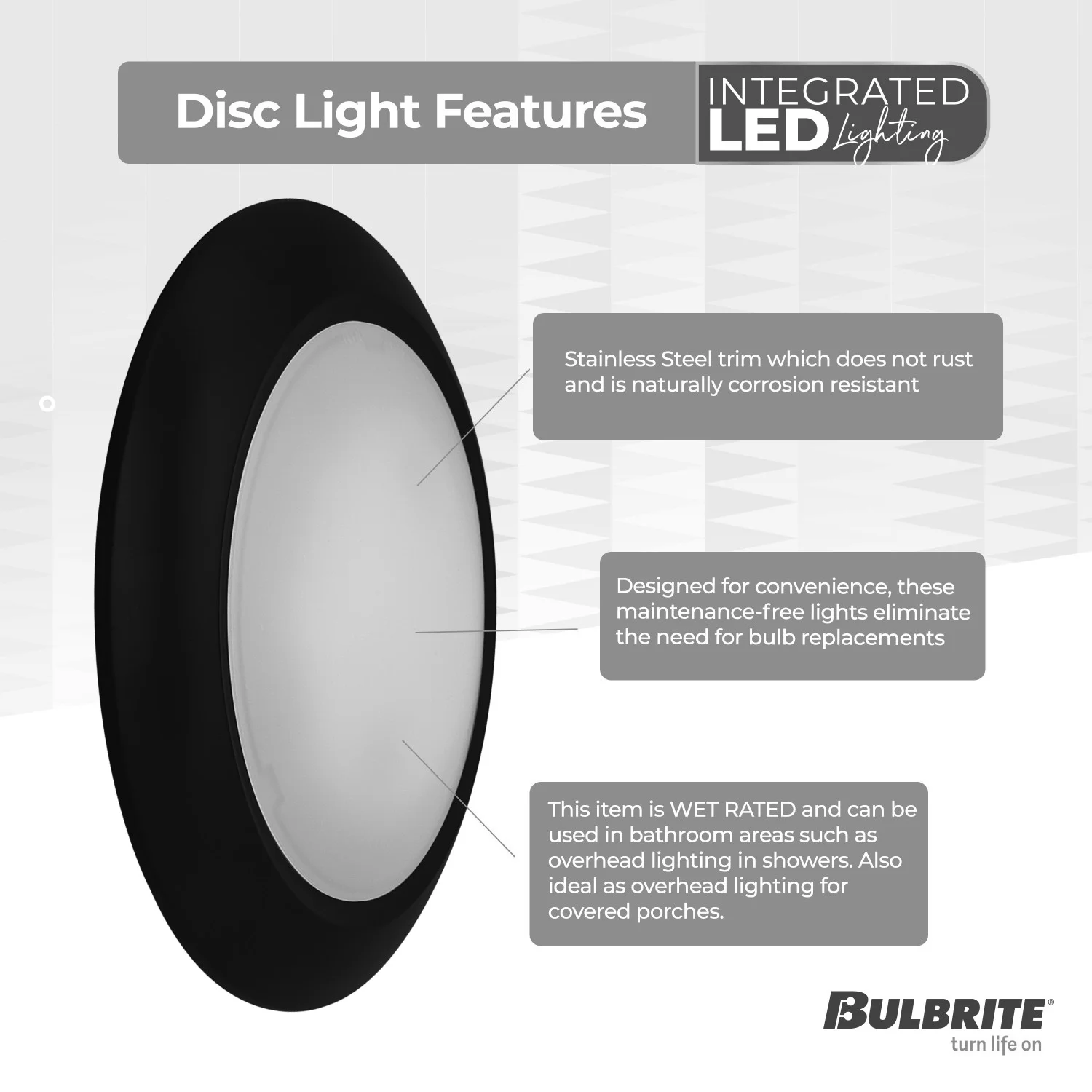 Bulbrite LED 25 W Downlight Fixture, 3000K (Soft White Light) - view 4