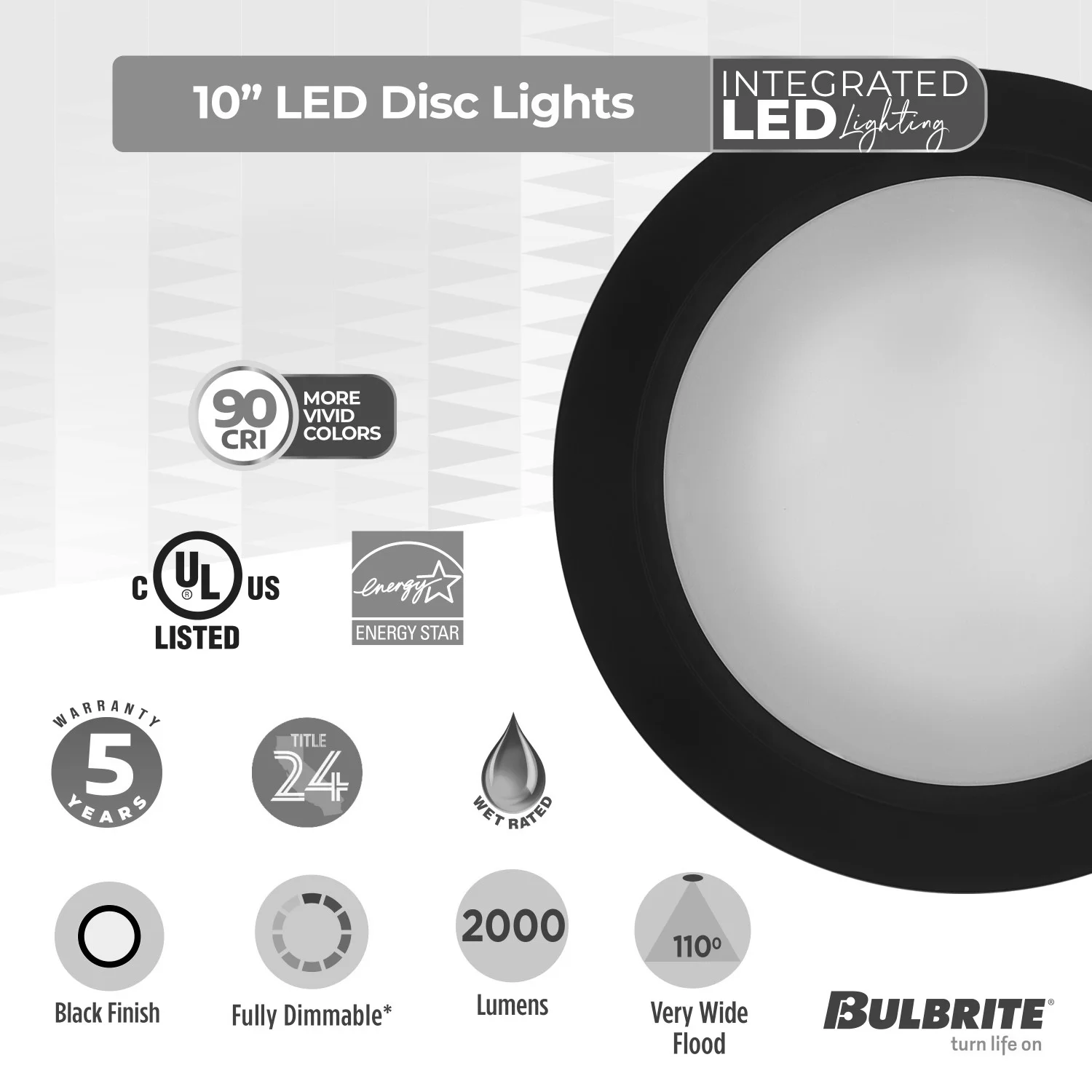 Bulbrite LED 25 W Downlight Fixture, 3000K (Soft White Light) - view 6