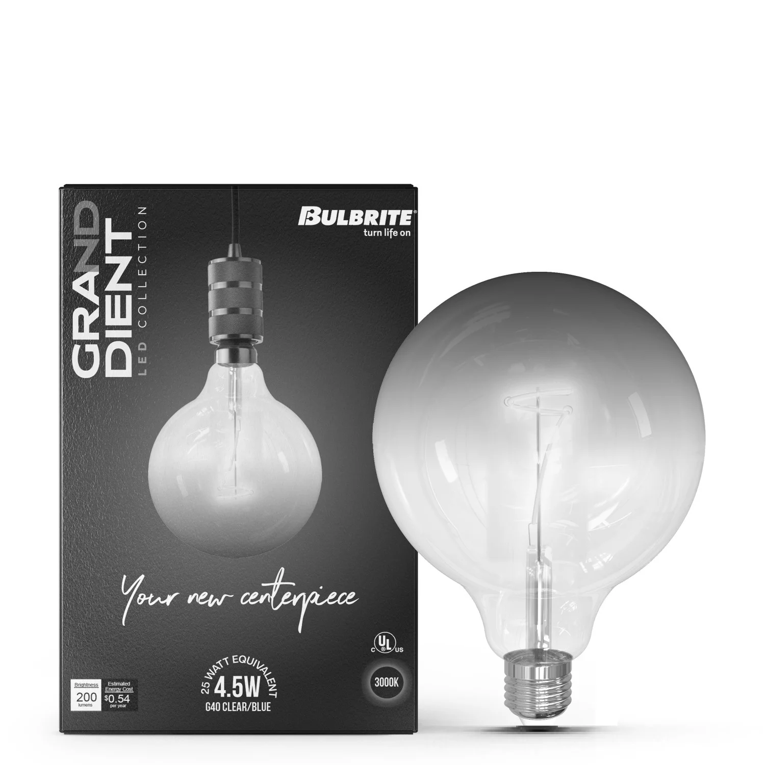 Bulbrite LED 4.5 W C53 Light Bulb With Medium Screw (E26) Base, 3000K