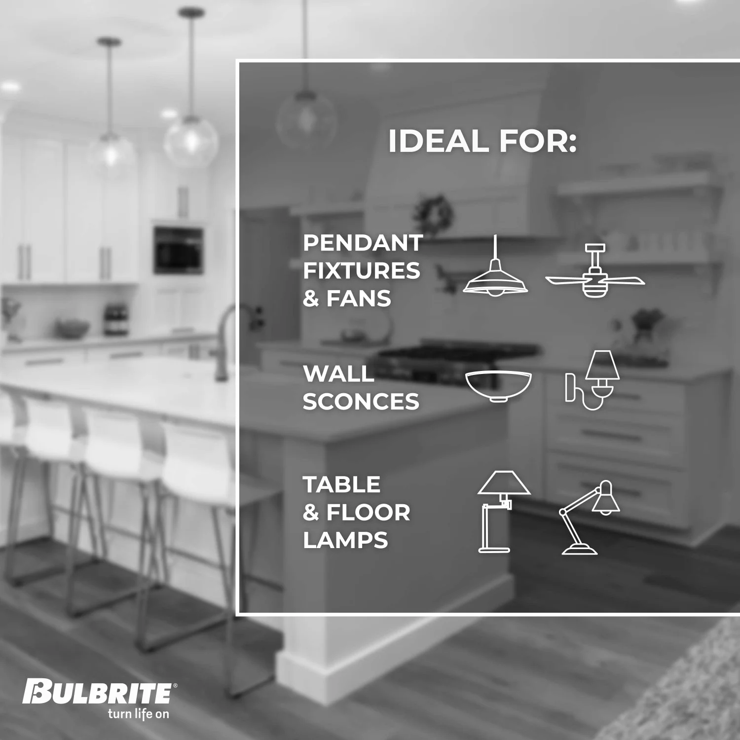 Bulbrite LED 5 W A19 Light Bulb With Medium Screw (E26) Base, 2700K (Warm White Light) - view 9