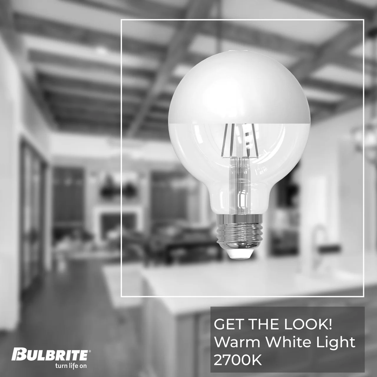 Bulbrite LED 5 W A19 Light Bulb With Medium Screw (E26) Base, 2700K (Warm White Light) - view 13