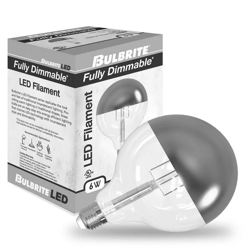 Bulbrite LED 6 W G40 Light Bulb With Medium Screw (E26) Base, 2700K (Warm White Light) - view 7