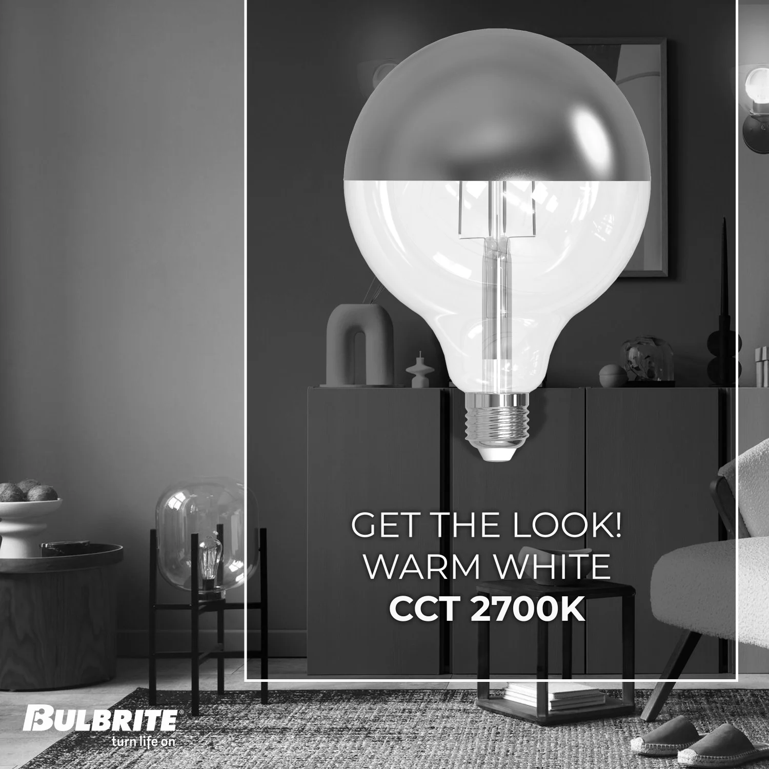 Bulbrite LED 6 W G40 Light Bulb With Medium Screw (E26) Base, 2700K (Warm White Light) - view 8