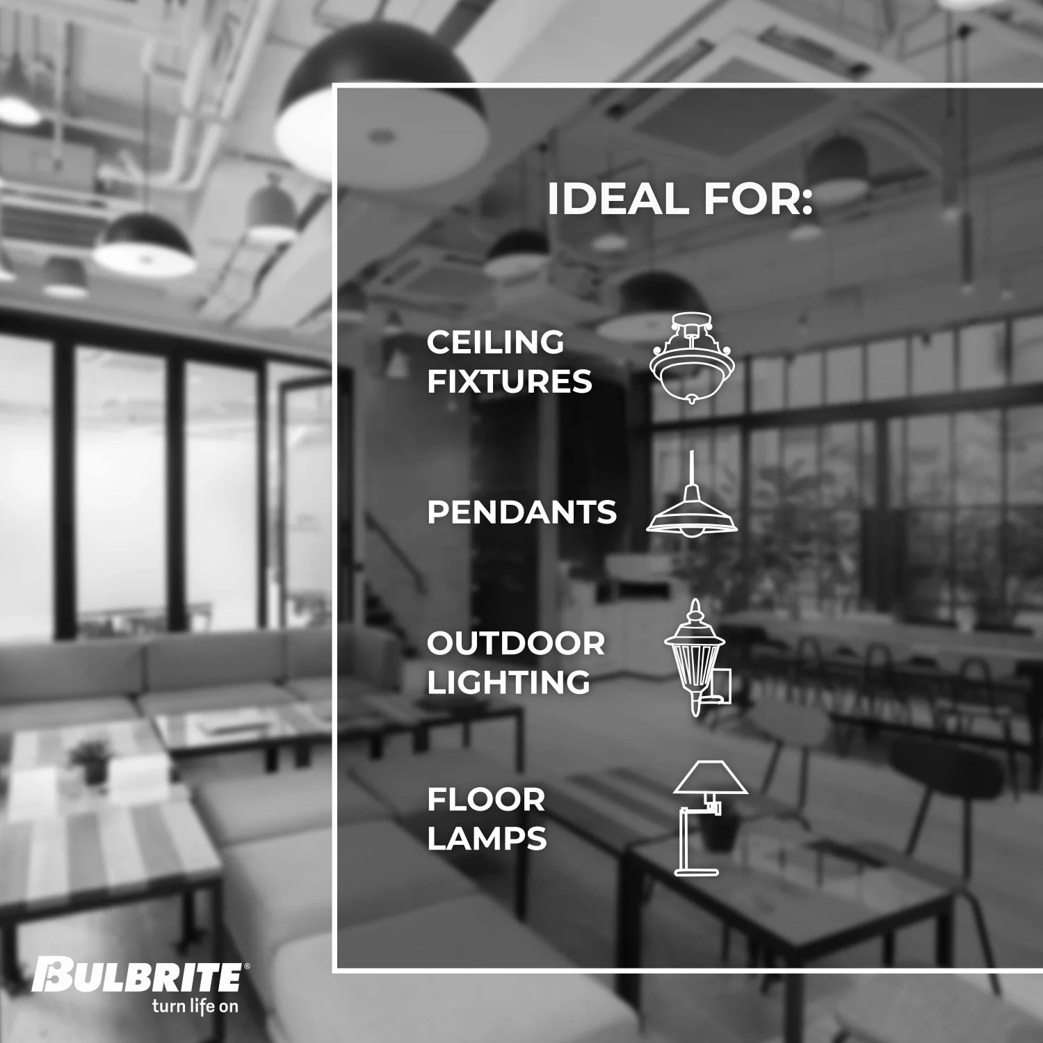 Bulbrite LED 7.6 W ST18 Light Bulb With A Clear Finish And Medium Screw (E26) Base, Pack Of 4 - view 5